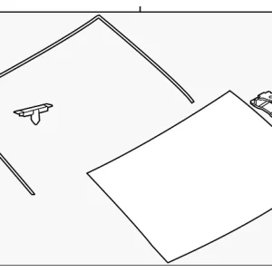 Back Glass - Mazda (BHN1-63-930D)