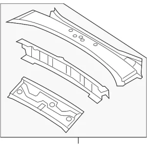 Package Tray - Mazda (NF79-70-500D)