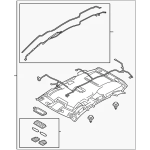 Ceiling Top - Mazda (KBH5-68-03ZA-75)