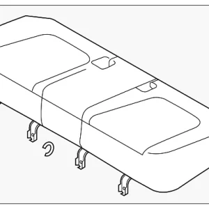 Cushion Assembly - Mazda (KA0G-57-200-02)