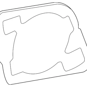 Lens & Housing Gasket - Mazda (BN8V-51-3H8)