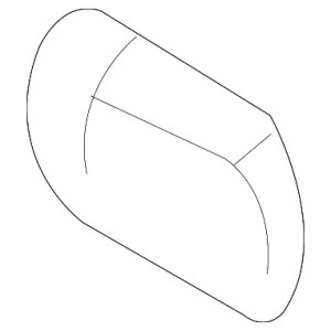 Bumper Cover Clip - Mazda (GJ21-50-049)