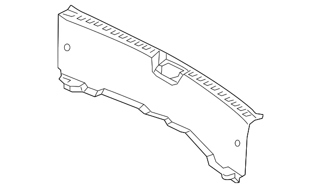 Rear Panel Trim - Mazda (BCJH-68-89XB)