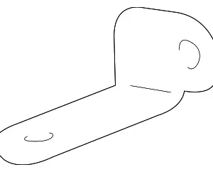 Lower Bracket - Mazda (PY8W-13-521)