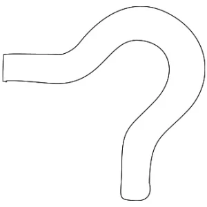 Hose - Mazda (1F20-42-525)