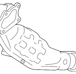 Catalytic Converter - Mazda (L3F2-20-50XE)
