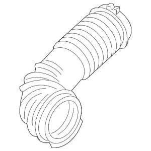 Engine Air Intake Hose - Mazda (PY8W-13-221)