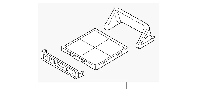 Cabin Air Filter - Mazda (N243-61-B05)