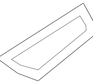 Pocket Cover - Mazda (BJS7-68-454)