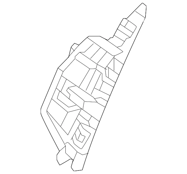 Upper Molding - Mazda (VA40-50-8C1B)