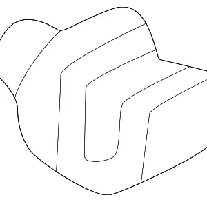 Washer Hose Clip - Mazda (N326-20-811)