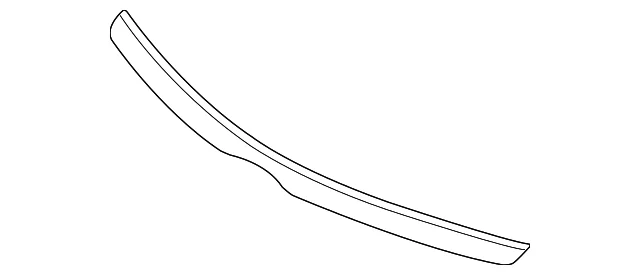 Upper Molding - Mazda (TE69-50-711)
