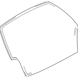 Weatherstrip - Mazda (B25R-62-761D)