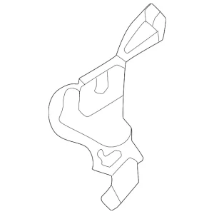 Folding Seat Latch Release Handle Bracket - Mazda (VA40-57-Y12B)