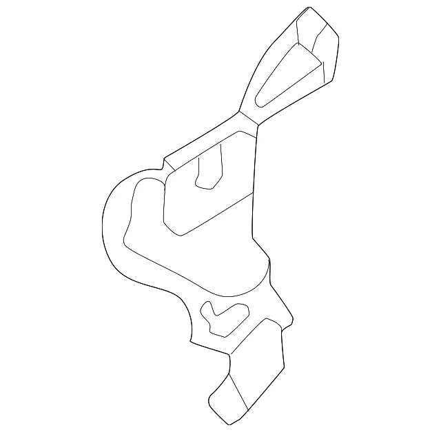 Folding Seat Latch Release Handle Bracket - Mazda (VA40-57-Y12B)