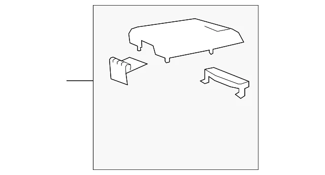 Console Lid - Mazda (ZZDA-64-450-25)