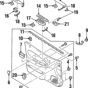 Switch Panel Spring - Mazda (LB84-68-8N1)