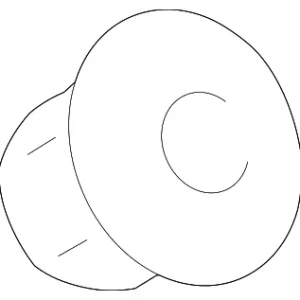 Tail Gate Molding Grommet - Mazda (9XG0-57-604K)