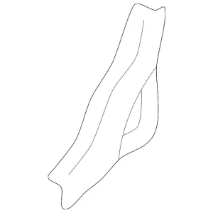Rear Molding - Mazda (LC62-72-8C0B)
