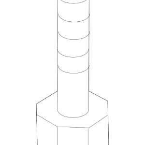Engine Cradle Rear Bolt - Mazda (9YA0-21-601C)
