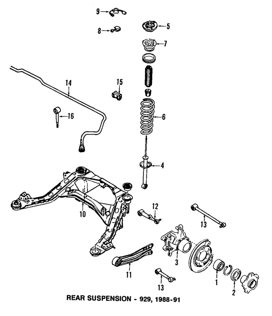 Stabilizer Bar Bushing - Mazda (H266-28-156A)
