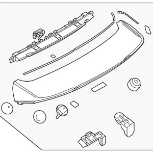 Spoiler Rear - Mazda (VA40-51-960B-2M)