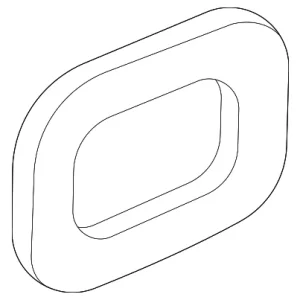 Tail Lamp Assembly Gasket - Mazda (VA40-51-3H8)