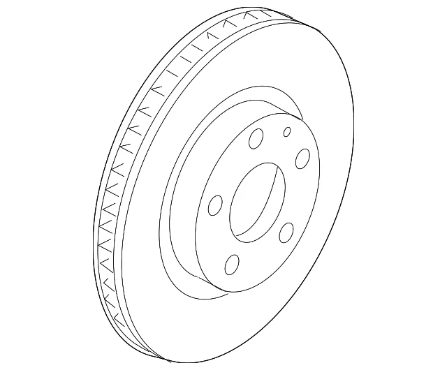 Disc Brake Rotor Front - Mazda (GBFT-33-251A)