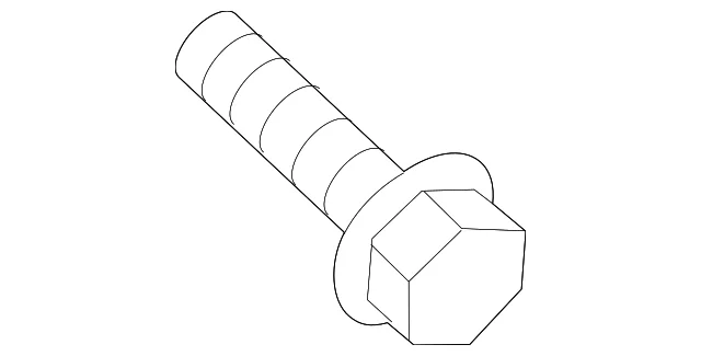 Seat Belt Lap And Shoulder Belt Bolt - Mazda (9946-41-025)
