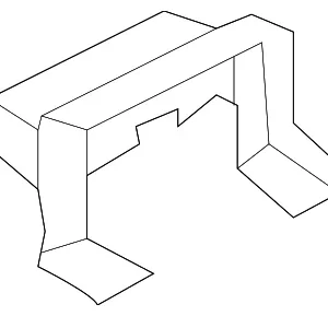 Rear Bracket - Mazda (GRF5-64-41X)