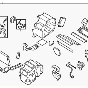 Evaporator Assembly - Mazda (FE01-61-130S)