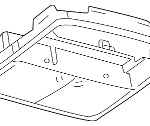 Overhead Console - Mazda (BBM4-69-97YC-75)