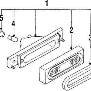 Lens Gasket - Mazda (NA01-51-592B)