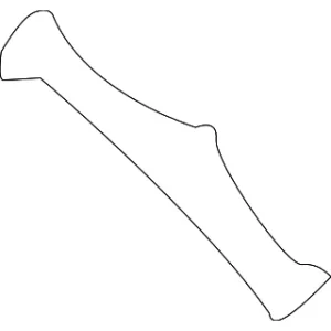 Surround Weather-Strip Retainer Clip - Mazda (TK48-72-762)