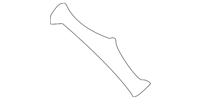 Surround Weather-Strip Retainer Clip - Mazda (TK48-72-762)