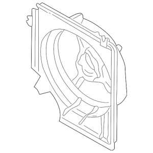 Fan Shroud - Mazda (KL68-15-210A)
