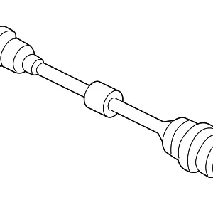 Axle Assembly - Mazda (GG30-25-600R-0E)