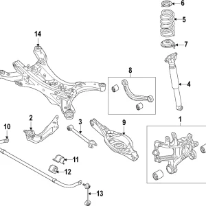 Knuckle - Mazda (KD35-26-11XF)