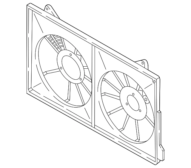 Fan Shroud - Mazda (PYFV-15-210)