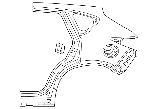 Quarter Panel - Mazda (VAY0-70-410A)