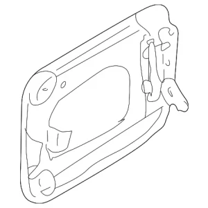 Fuel Door - Mazda (B25D-42-410)