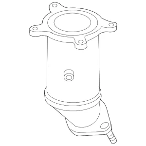 Catalytic Converter - Mazda (CA01-20-500A)