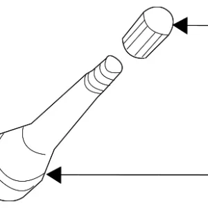 Valve Stem - Mazda (9963-60-4140)