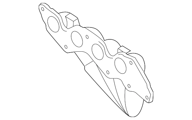 Exhaust Manifold - Mazda (LFK9-20-50XD)