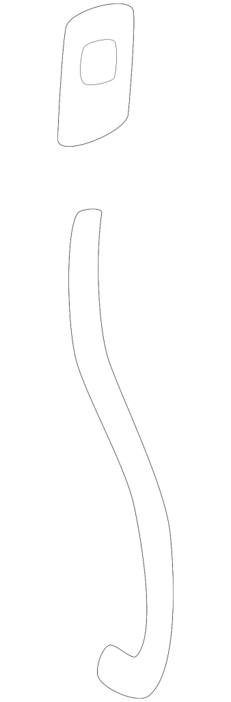 Lock Rod - Mazda (LD47-72-390-05)