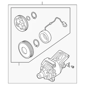 A/C Compressor - Mazda (DB5H-61-450)
