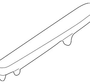 Rail Assembly Cap - Mazda (B25H-51-T12B)