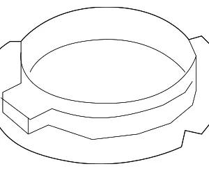 Lower Seat - Mazda (L206-28-0A3A)