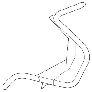 Vent Tube - Mazda (KA01-27-840)
