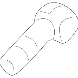 Fuel Door Bolt - Mazda (9G66-00-512B)